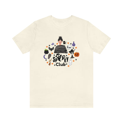 "Spooky Club" Print Tee - Unisex Shirt