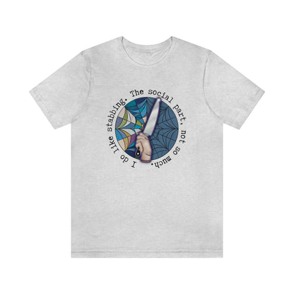 Stabbing Thing Knife Horror Tee - Unisex Shirt