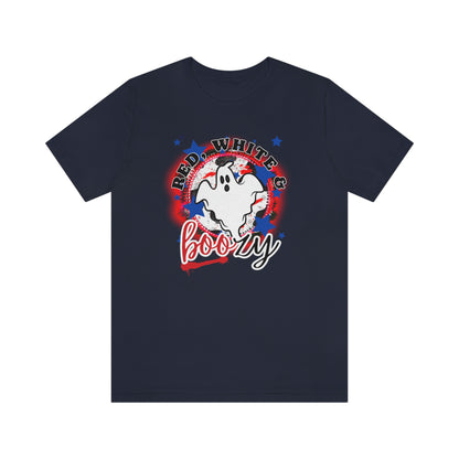 Red, White & BOOzy Tee - Unisex Shirt