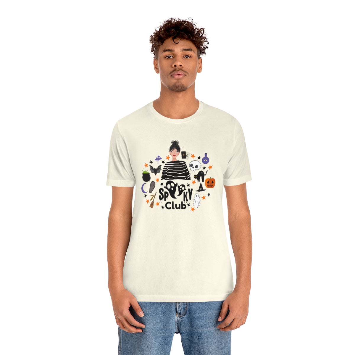 "Spooky Club" Print Tee - Unisex Shirt