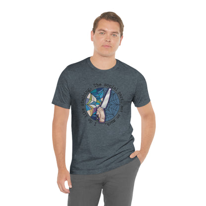 Stabbing Thing Knife Horror Tee - Unisex Shirt