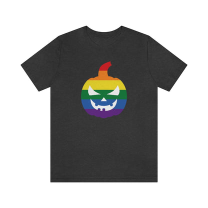 Pride Jack-O-Lantern Rainbow Tee - Unisex Shirt
