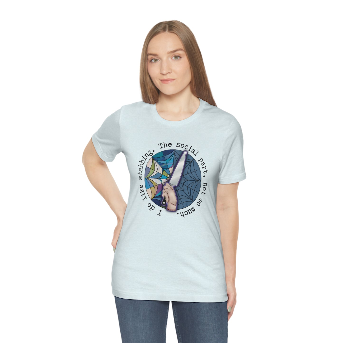 Stabbing Thing Knife Horror Tee - Unisex Shirt