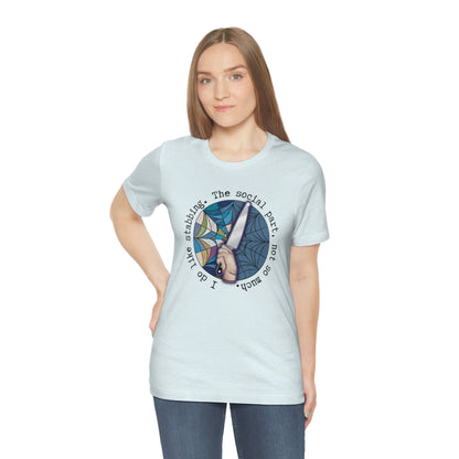 Stabbing Thing Knife Horror Tee - Unisex Shirt