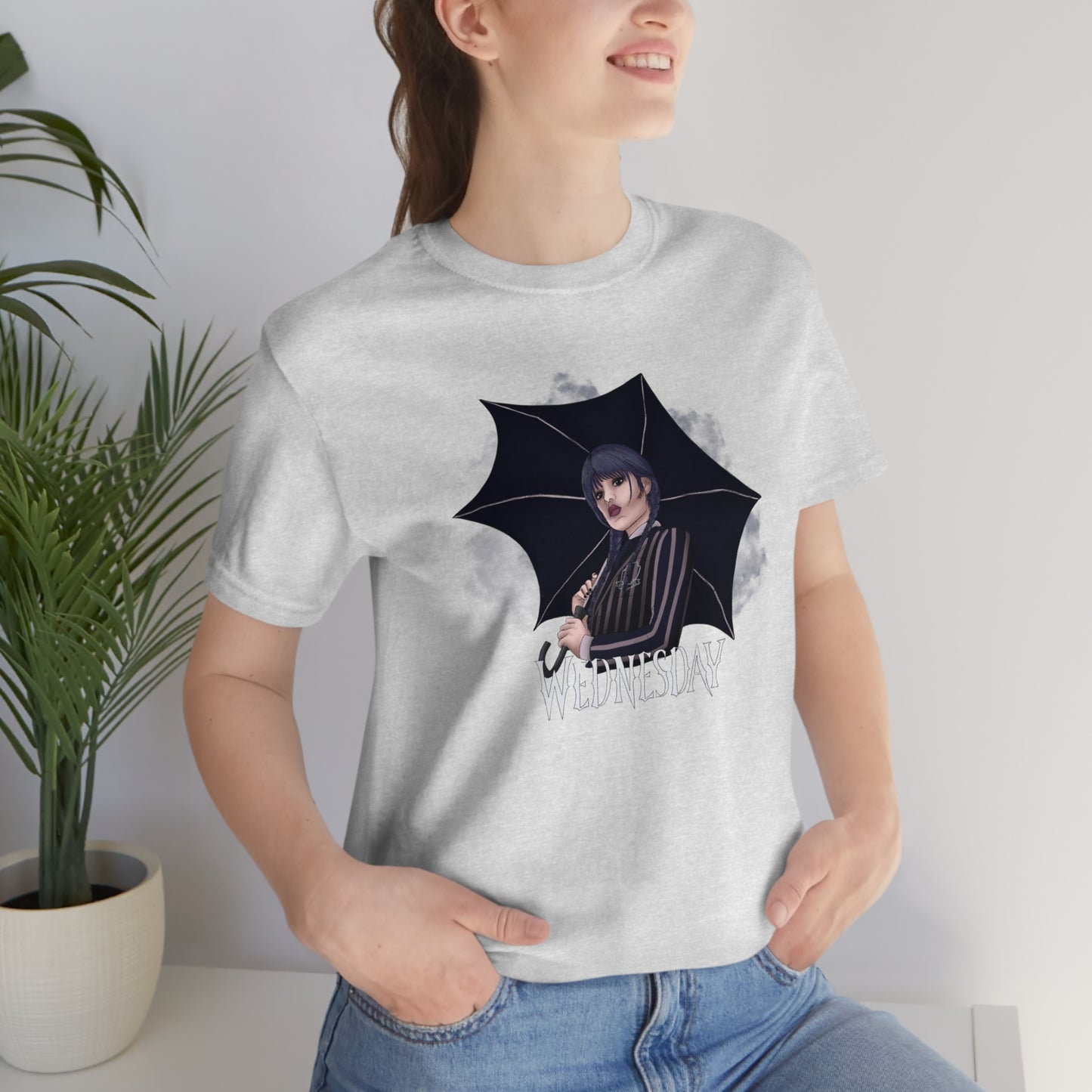 Wednesday Umbrella Tee - Unisex Shirt