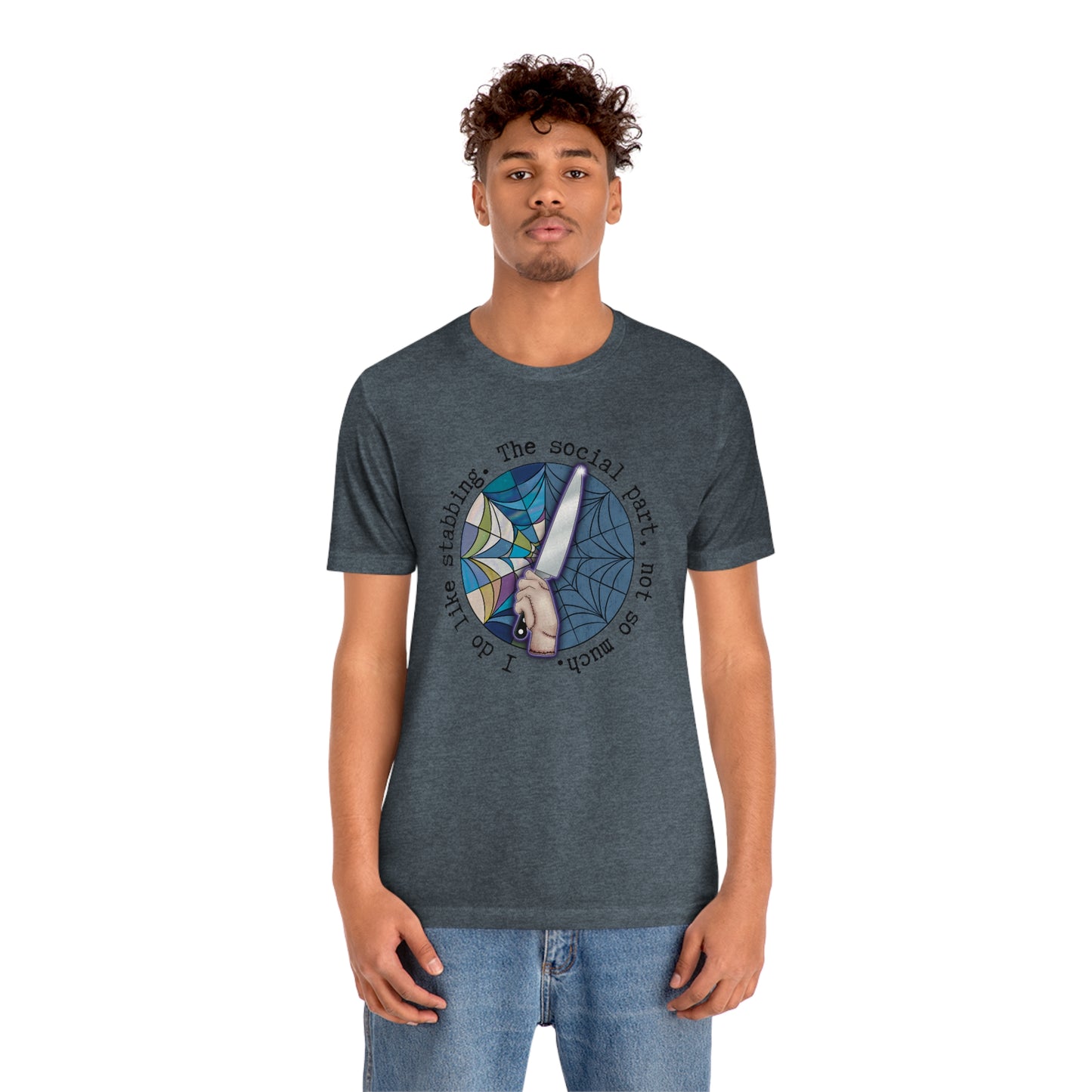 Stabbing Thing Knife Horror Tee - Unisex Shirt