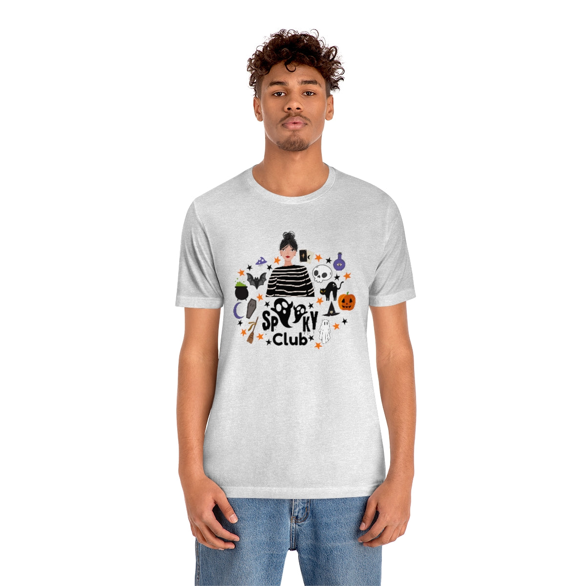 "Spooky Club" Print Tee - Unisex Shirt