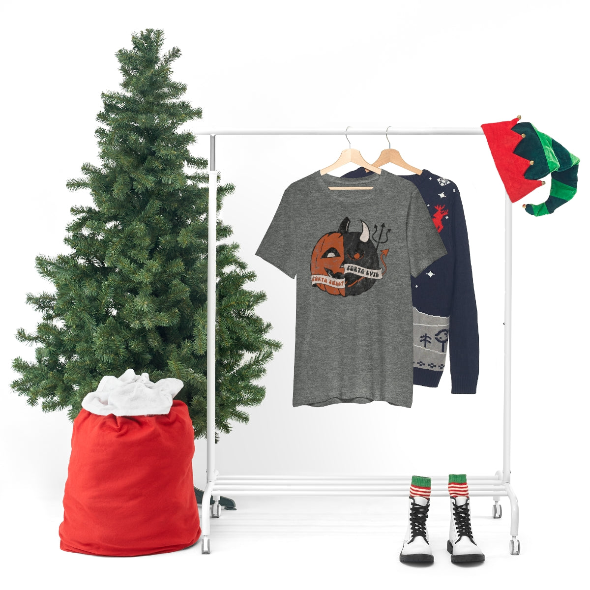 "Sorta Sweet Sorta Evil'" Jack-O-Lantern Tee - Unisex Shirt