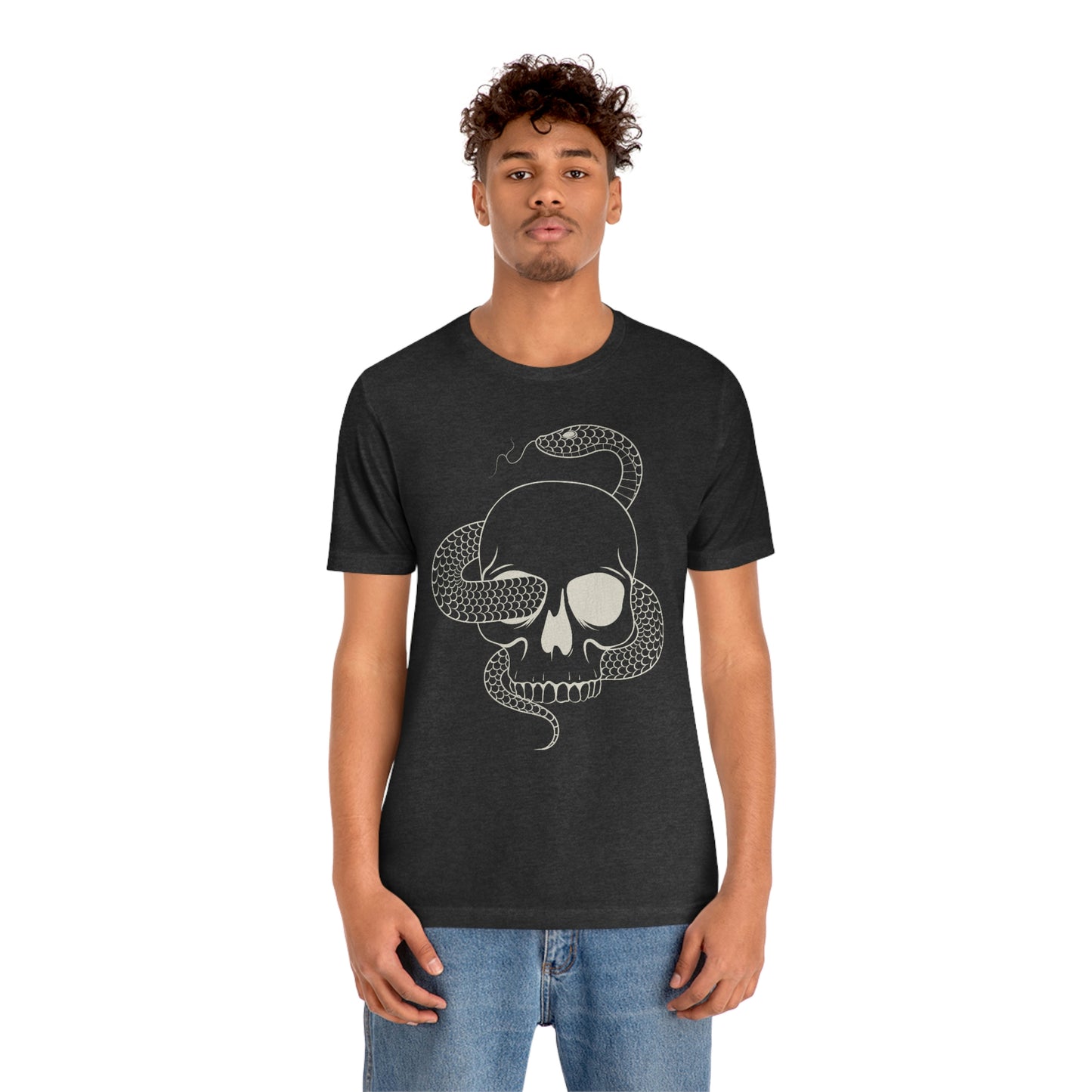 Snake Skull Tee - Unisex Shirt
