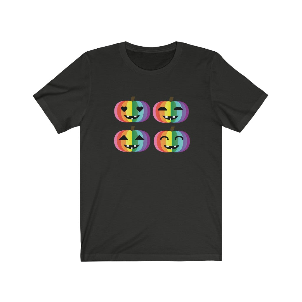 Pumpkin Pride Rainbow Tee - Unisex Shirt