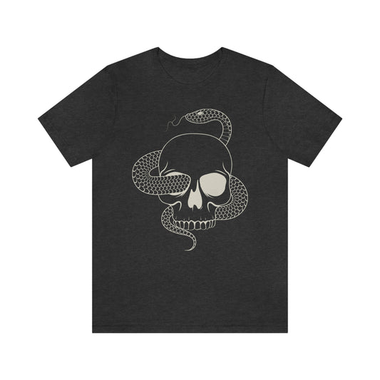 Snake Skull Tee - Unisex Shirt