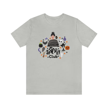 "Spooky Club" Print Tee - Unisex Shirt