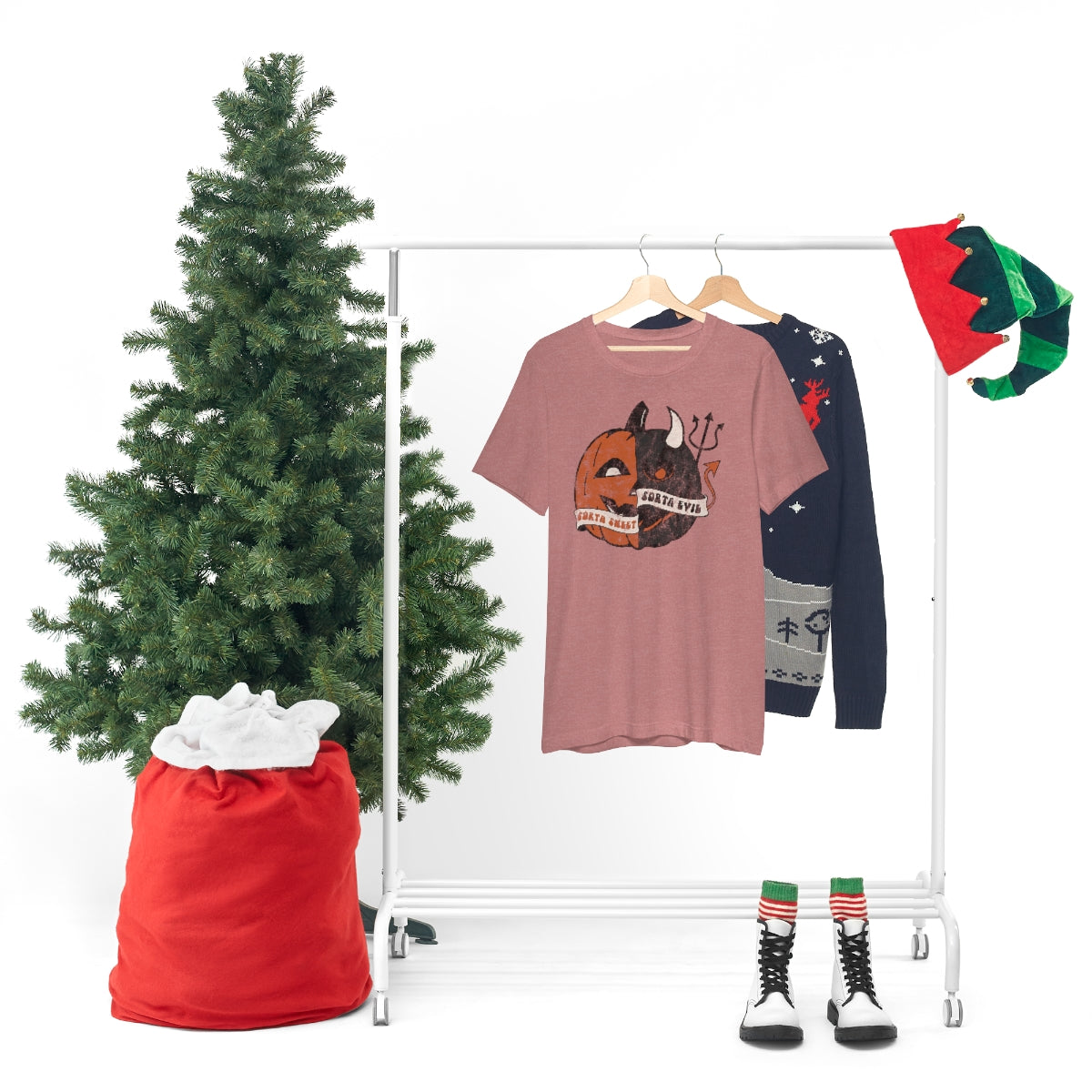 "Sorta Sweet Sorta Evil'" Jack-O-Lantern Tee - Unisex Shirt