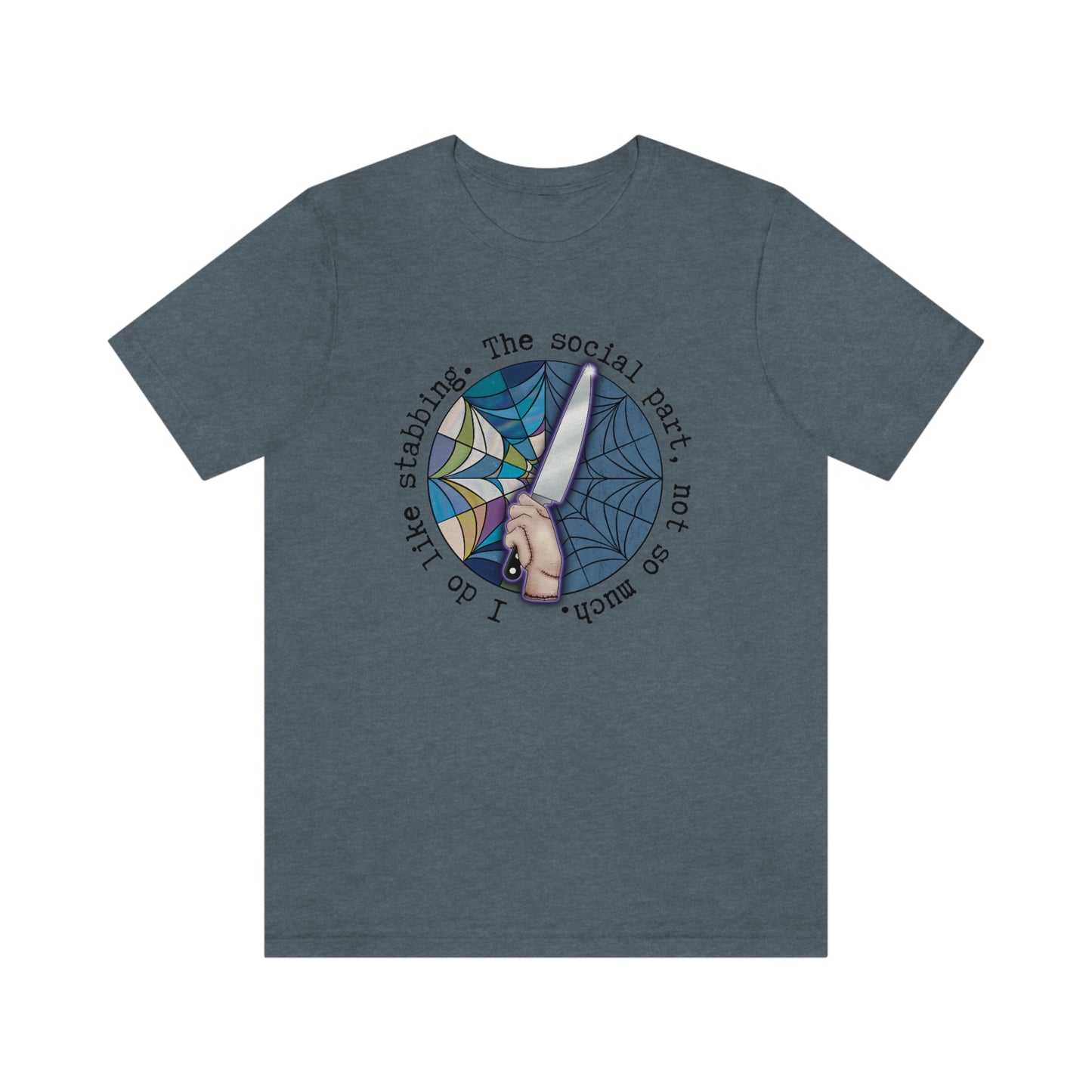 Stabbing Thing Knife Horror Tee - Unisex Shirt