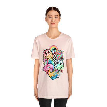 Neon Smiley Pool Party Tee - Unisex Shirt