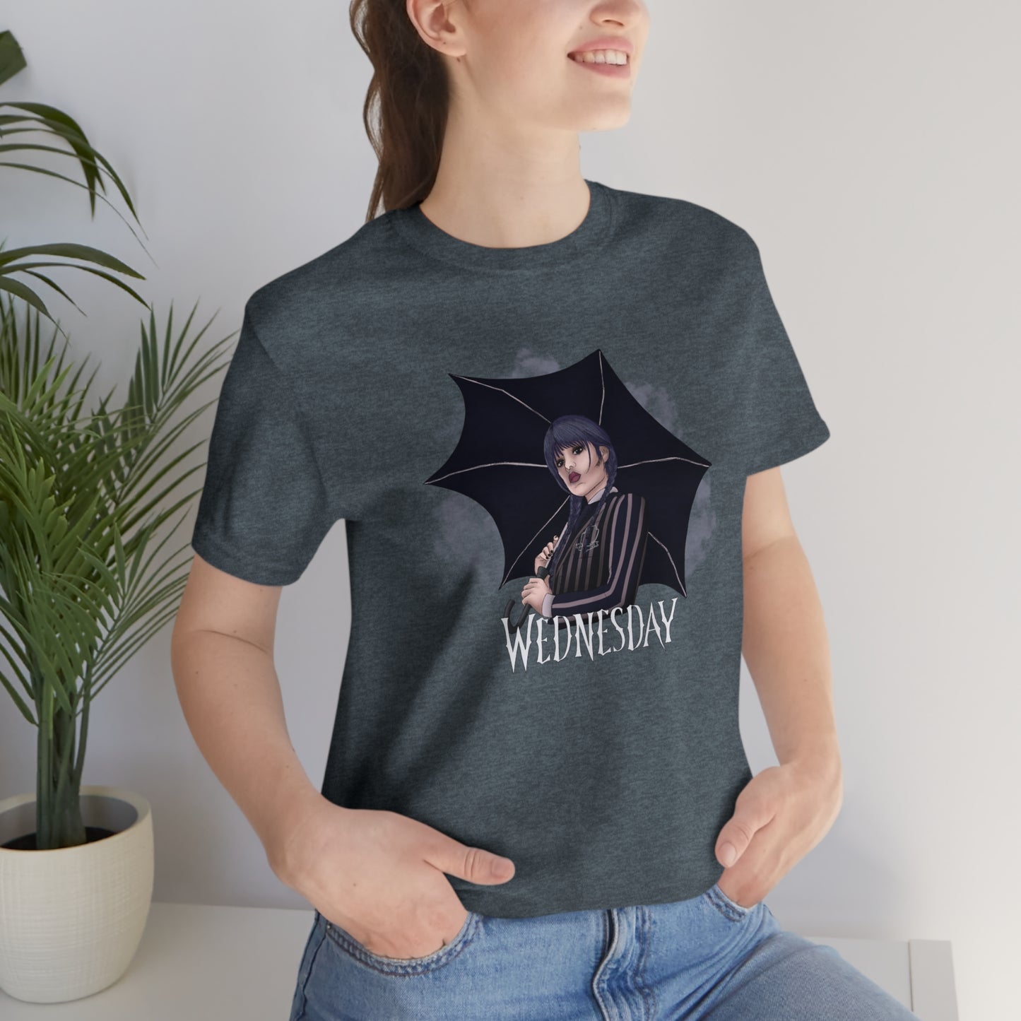 Wednesday Umbrella Tee - Unisex Shirt