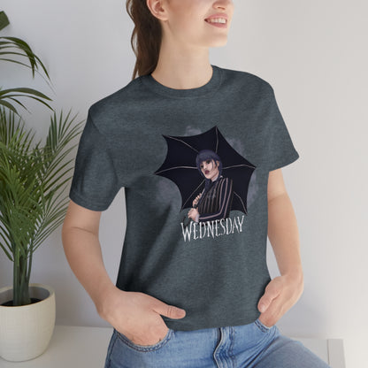 Wednesday Umbrella Tee - Unisex Shirt