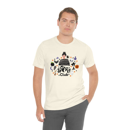 "Spooky Club" Print Tee - Unisex Shirt