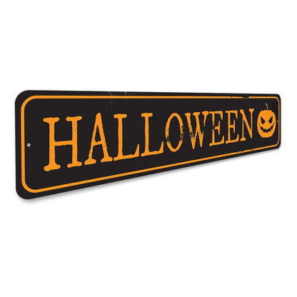Halloween Jack-o-Lantern Sign