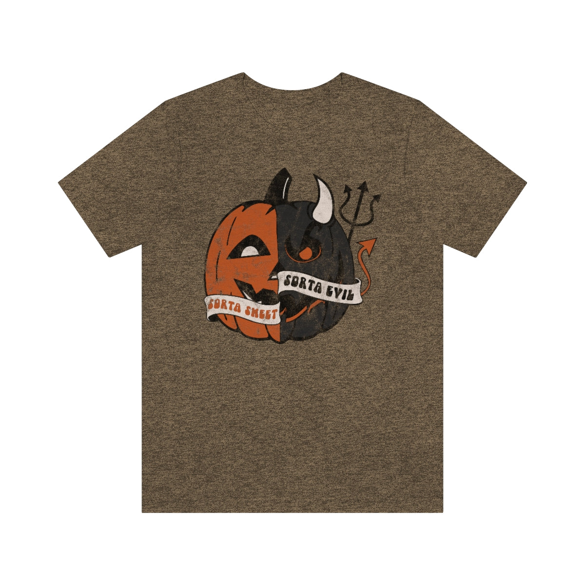 "Sorta Sweet Sorta Evil'" Jack-O-Lantern Tee - Unisex Shirt