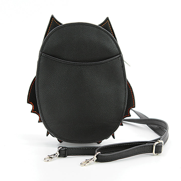 Glow in the Dark Sugar Skull Bat Handbag - Purse