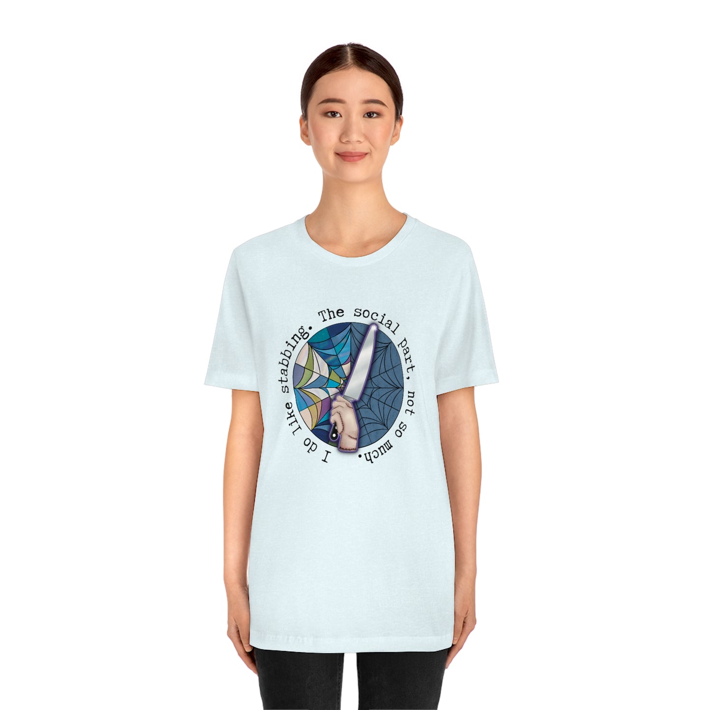 Stabbing Thing Knife Horror Tee - Unisex Shirt