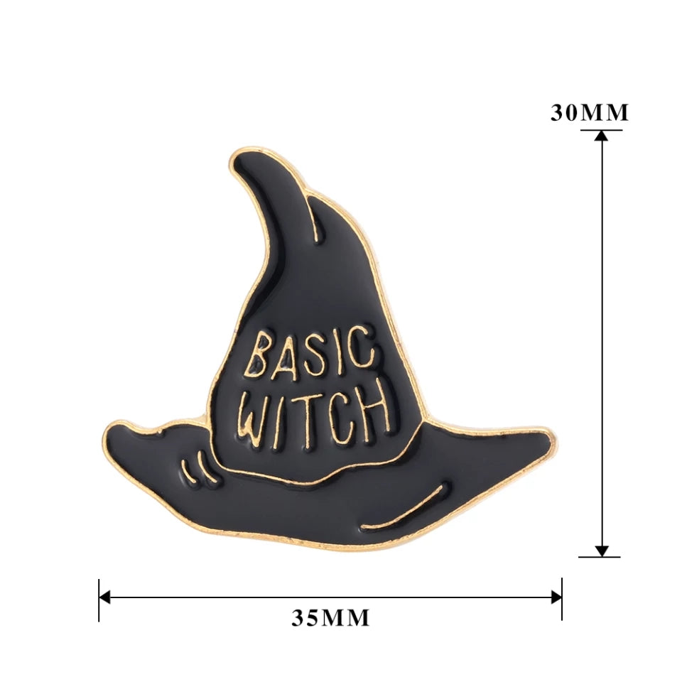 Basic Witch Enamel Pin