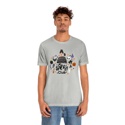 "Spooky Club" Print Tee - Unisex Shirt