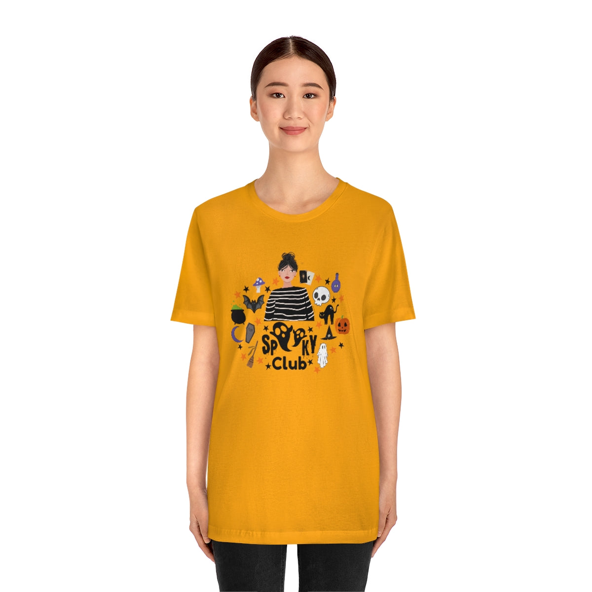 "Spooky Club" Print Tee - Unisex Shirt