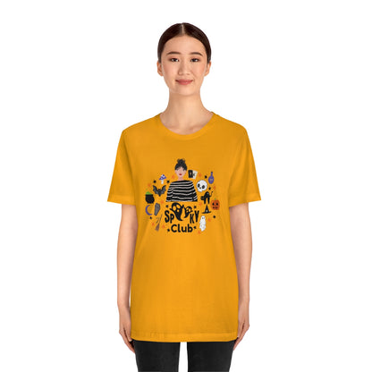 "Spooky Club" Print Tee - Unisex Shirt