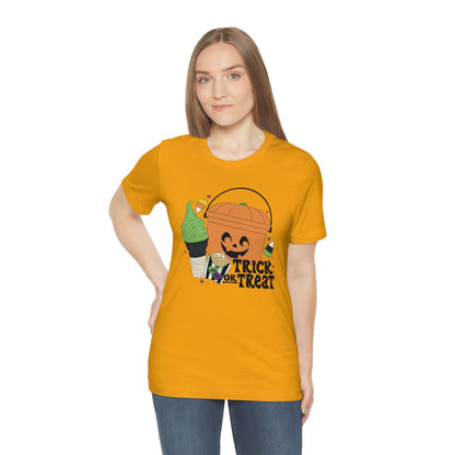 Vintage Halloween Buckets "Trick or Treat" Treats Tee - Unisex Shirt