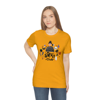 "Spooky Club" Print Tee - Unisex Shirt