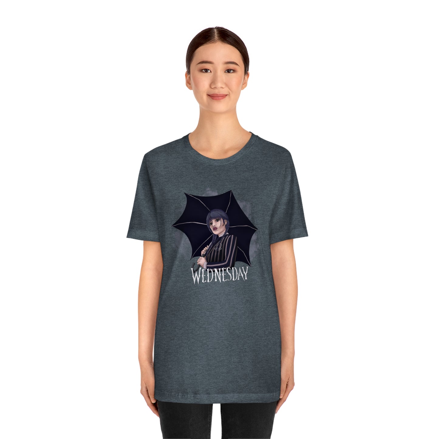 Wednesday Umbrella Tee - Unisex Shirt
