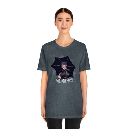 Wednesday Umbrella Tee - Unisex Shirt