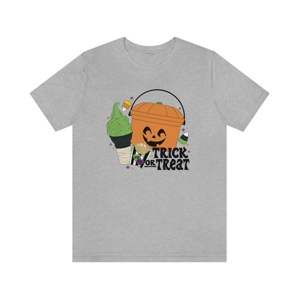 Vintage Halloween Buckets "Trick or Treat" Treats Tee - Unisex Shirt