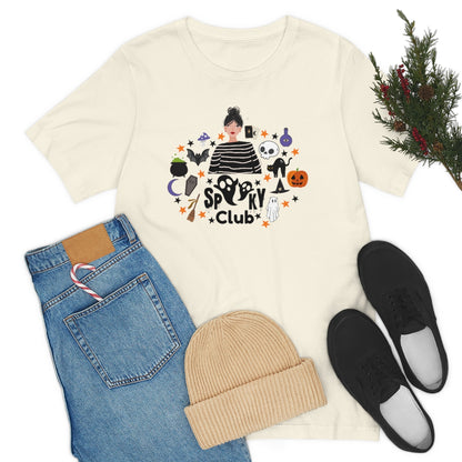 "Spooky Club" Print Tee - Unisex Shirt