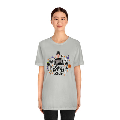 "Spooky Club" Print Tee - Unisex Shirt