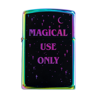 "Magical Use Only" Flip Top Lighter