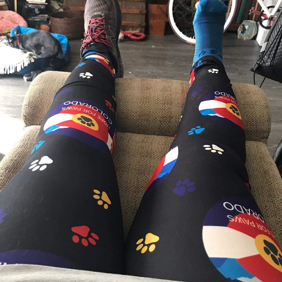 CLEARANCE Hope for Paws (Exclusive) FUNDRAISER - High-quality Handcrafted Vibrant Leggings