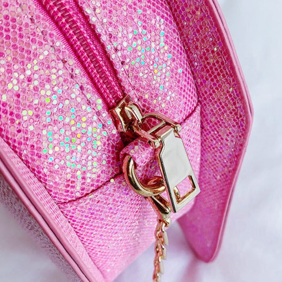 Glittery Ghost Purse - Pink or Blue