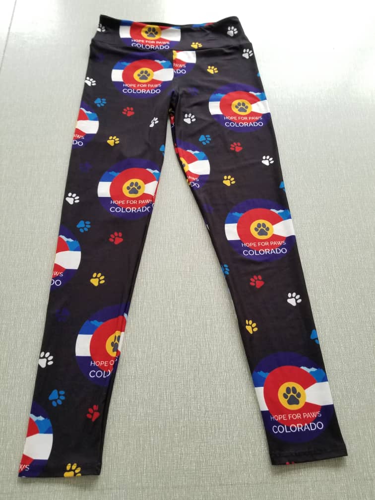 CLEARANCE Hope for Paws (Exclusive) FUNDRAISER - High-quality Handcrafted Vibrant Leggings