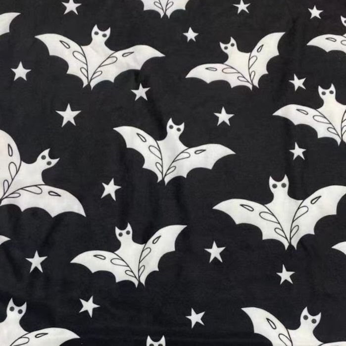 Black And White Bats - Women's Skater Dress