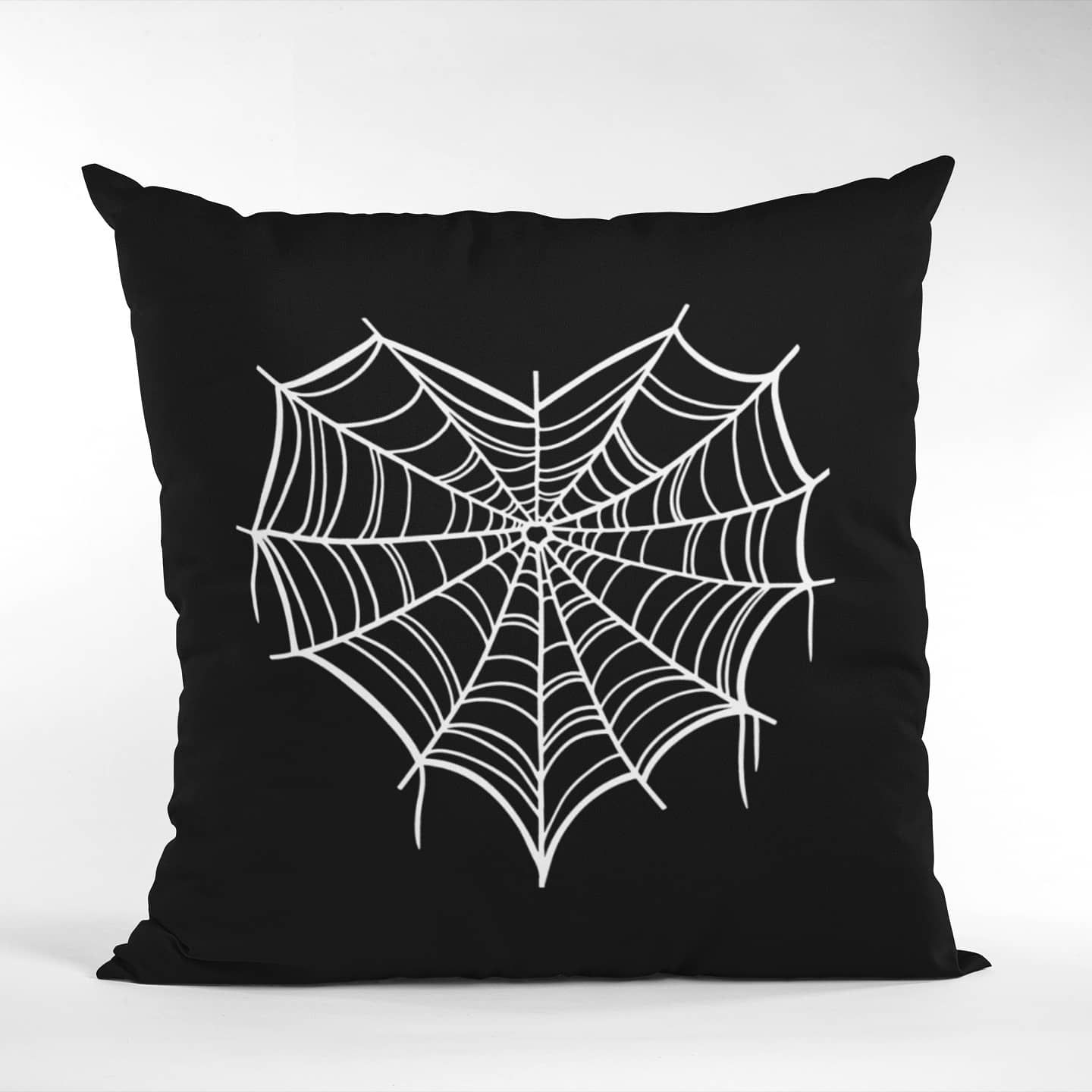 Pillow Cover: Heart Web
