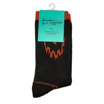 Jack-O-Lantern Pumpkin Socks