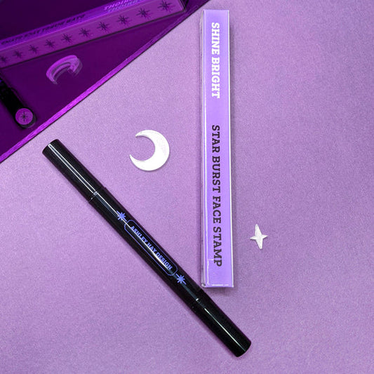 Starburst Fairy Dust White Stamp and Eye Liner Makeup (Ashley Hay Design)