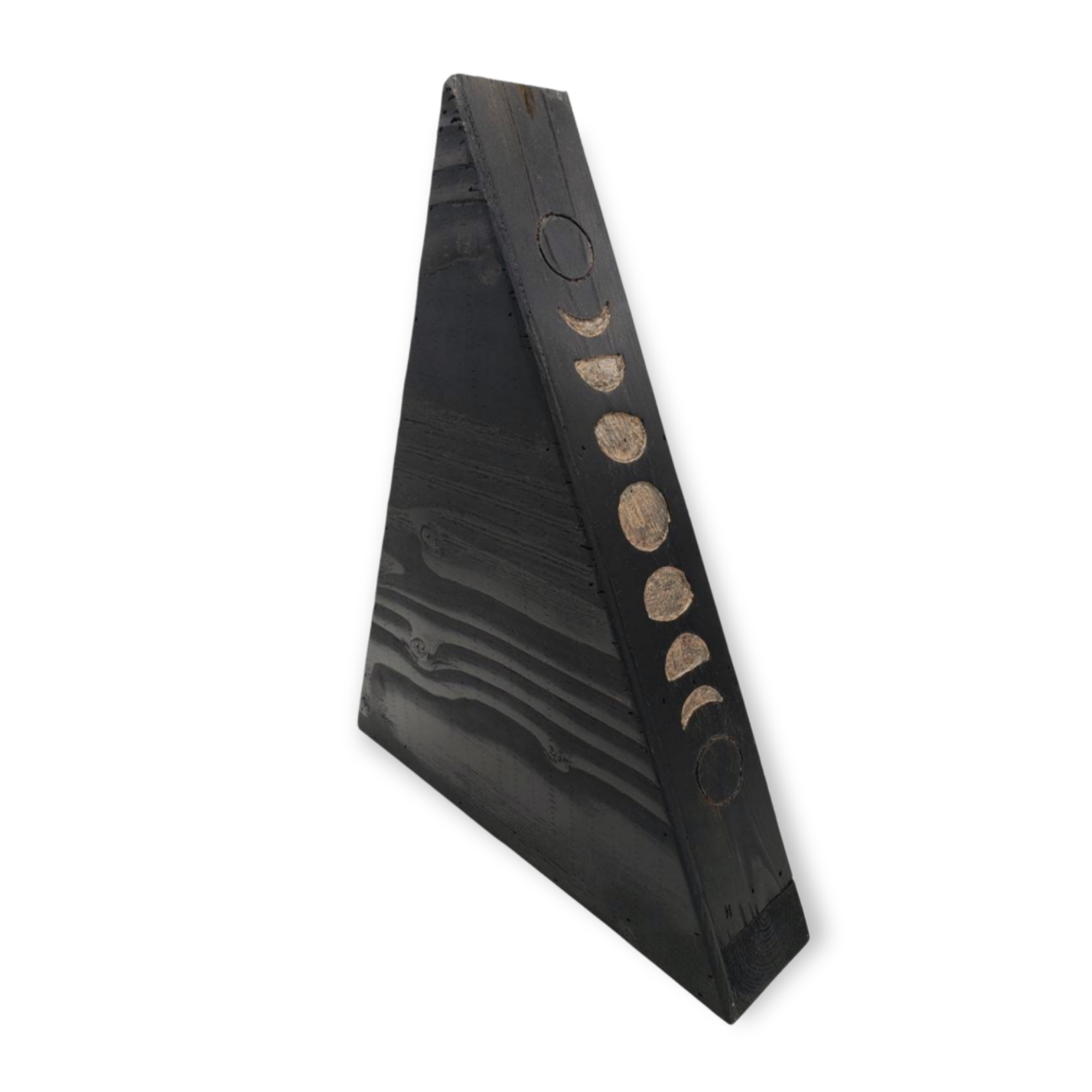 Moon Phases Triangle Shelf