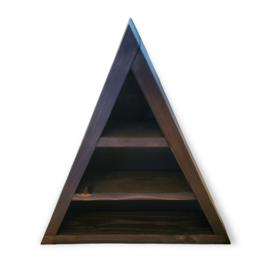 Moon Phases Triangle Shelf