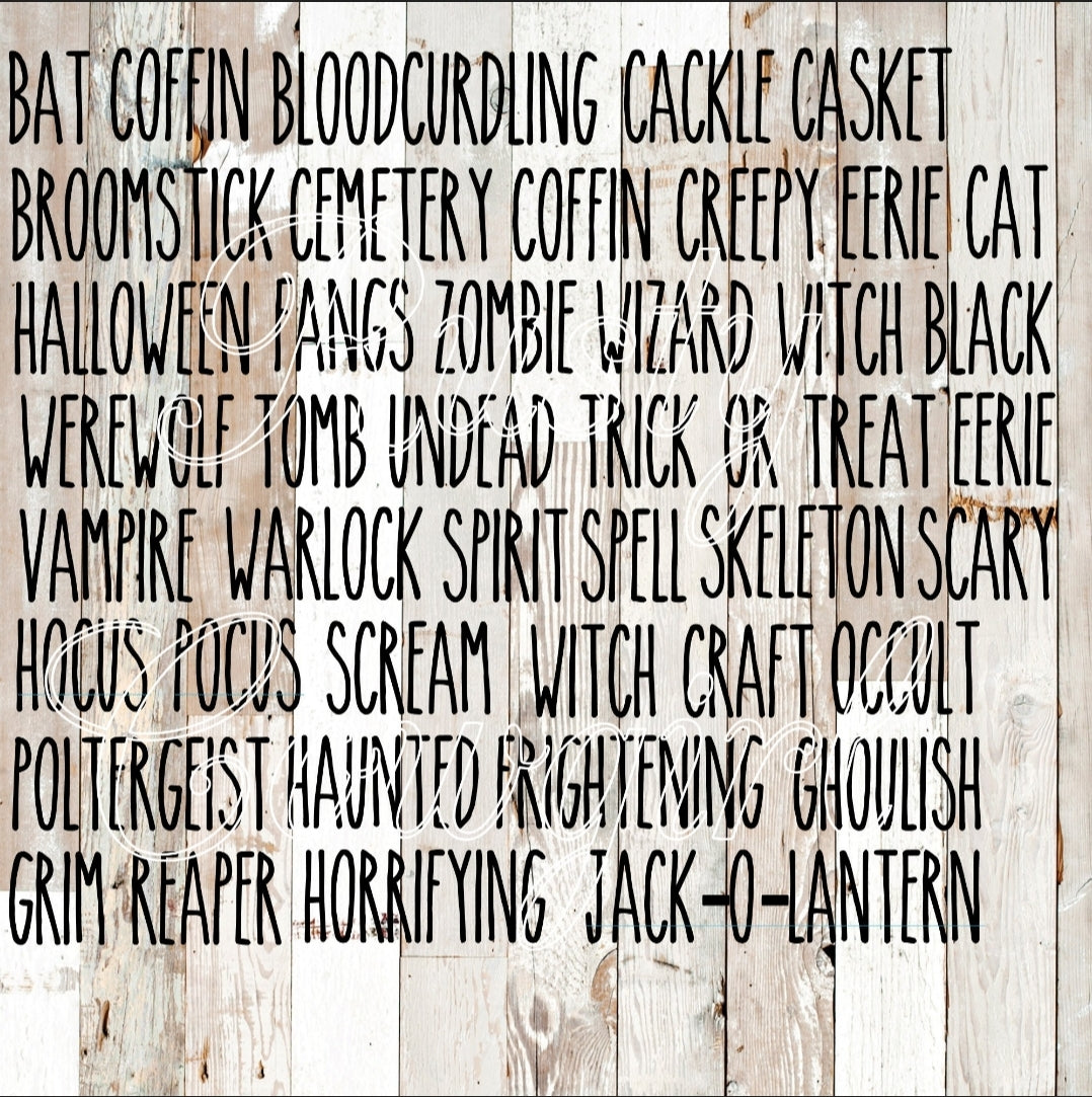 RD Inspired Spooky Ornaments