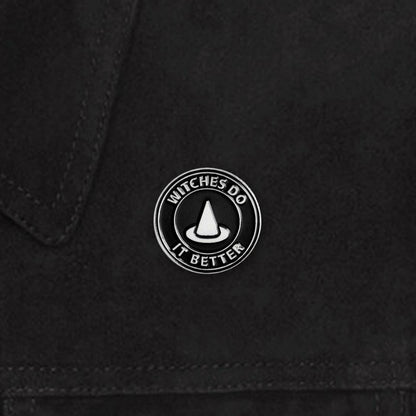 Witches Do It Better Enamel Pin