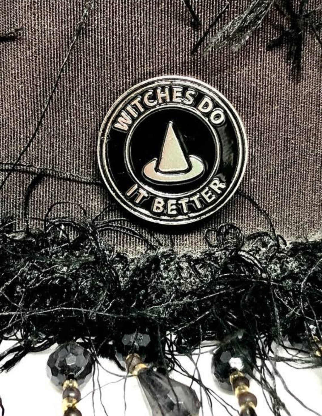 Witches Do It Better Enamel Pin